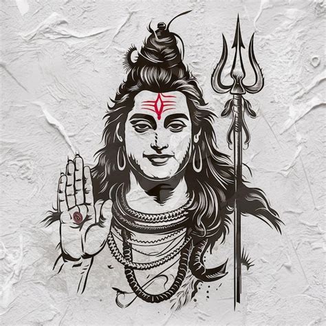 Mahadev Shiv Lingam Vector Art Image Premium Ai Generated Image