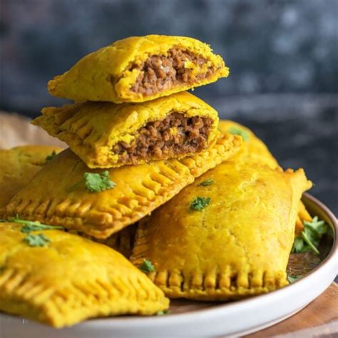 Jamaican Beef Patties Flaky Crust Tasty Filling