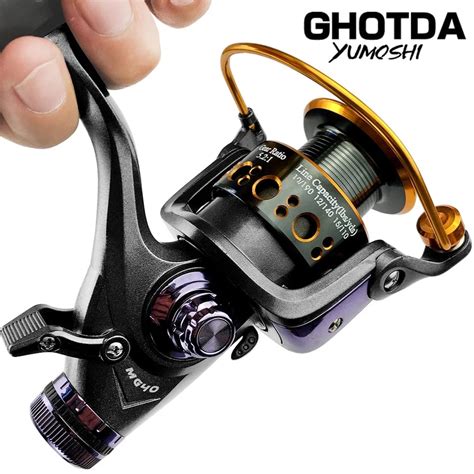 Reel Pancing YUMOSHI MG3000 4000 6000 Series Spinning Fishing Reel 5 2