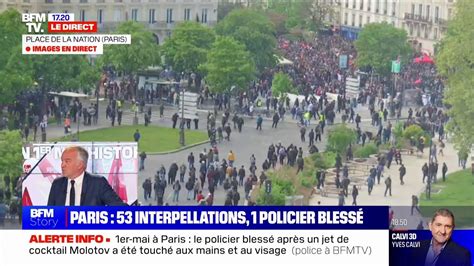 Manifestation Du Er Mai Personnes Interpell Es Paris Sur L