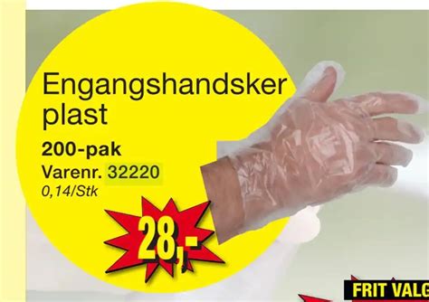 Engangshandsker Plast Tilbud Hos Harald Nyborg