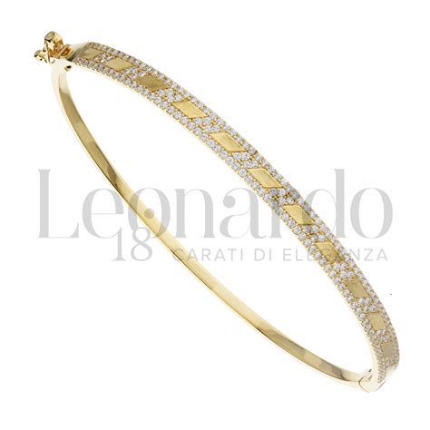 Bracciali Bracciale Rigido Da Donna In Oro 18 Carati 5 5g