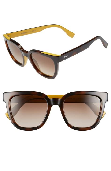 Fendi 51mm Sunglasses Nordstrom Sunglasses Tortoise Shell