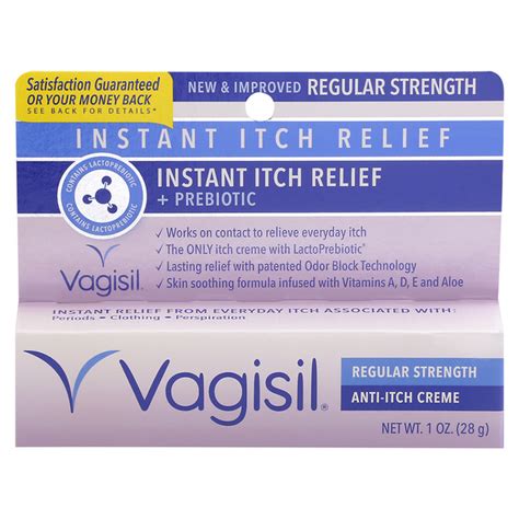 Save On Vagisil Anti Itch Creme Regular Strength Order Online Delivery