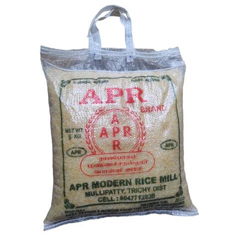 Kg Apr Brand Ponni Rice Packaging Type Pp Bag At Rs Kg In