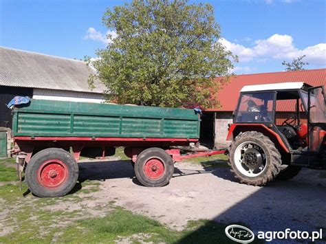 Foto Traktor Zetor Przyczepa Id Galeria Rolnicza Agrofoto