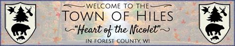 Town Of Hiles Forest County Wi