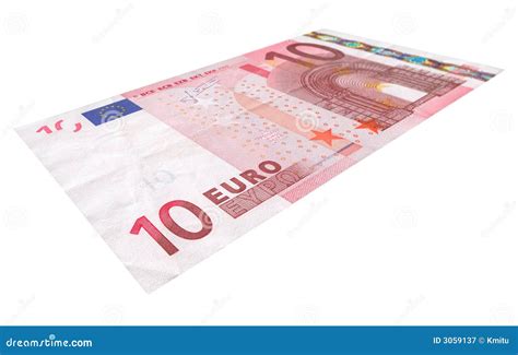 Euro Bankbiljet Tien Stock Afbeelding Image Of Sluit