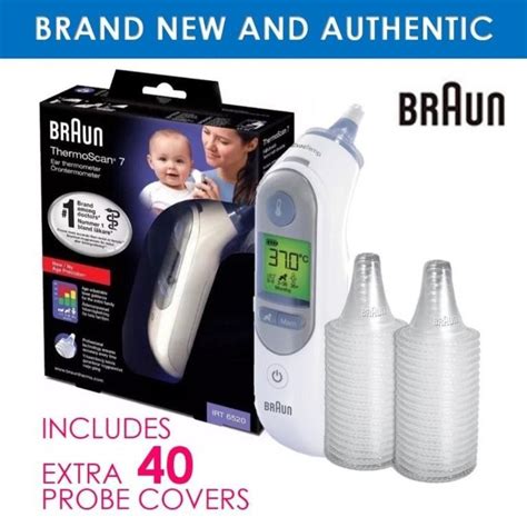 Thermoscan 7 Ear Thermometer Braun Irt6520 Shopee Singapore