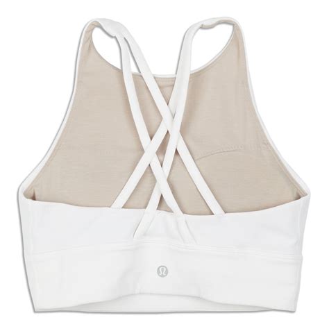 Lululemon Energy High Neck Longline Ribbed Bra Resale Lululemon Like New