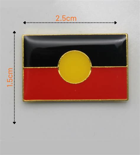 Aboriginal Flag Pin Australias No1 Souvenir Store Australia The