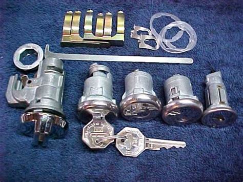 Buy New Door Trunk Glove Ignition Lock Set With Keys Gm Chevelle