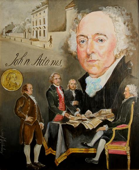 John Adams Painting by Jan Mecklenburg - Pixels