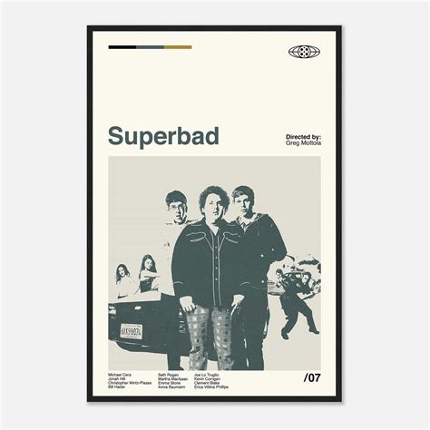 Superbad Movie Poster Superbad Print Wall Art Citiesbox