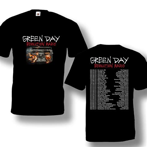 Green day revolution radio T-shirt