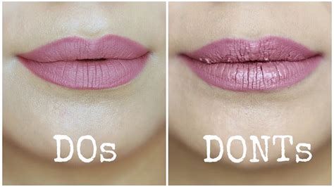 Liquid Lipstick Mistakes To Avoid Dos And Donts Youtube