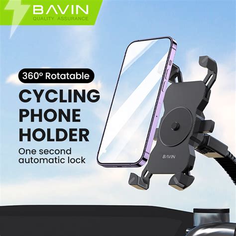 BAVIN Pc1028 Cycling Phone Holder Bendable And Adjustable 360 Degree