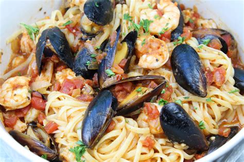 Seafood Linguini – Renee's Kitchen Quest