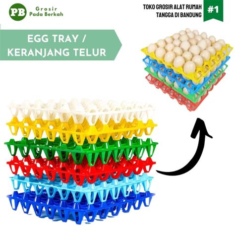 Egg Tray Telur Plastik Tempat Telur Plastik Rak Telur Egg Tray Isi 30