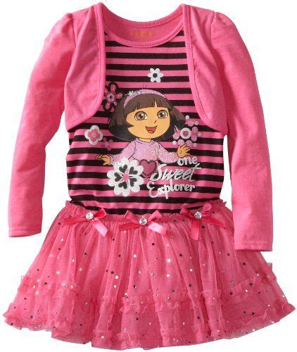 Dora The Explorer Girls 2 6x 2 Piece Dora One Sweet Explorer Dress Set