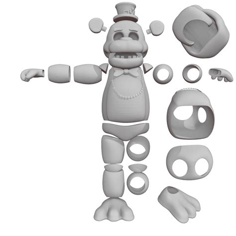 3d File Fnaf Five Nights At Freddy S Freddyshamrock Part For Cosplay Or Animatronics 🎃・3d