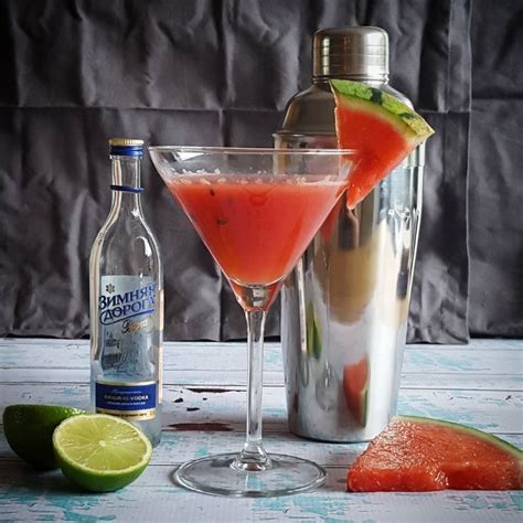 Watermeloen Cocktail Met Wodka Artofit