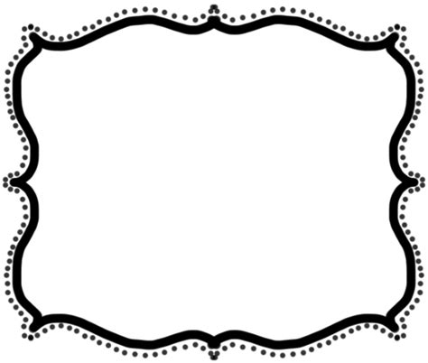 Black Borders Clip Art