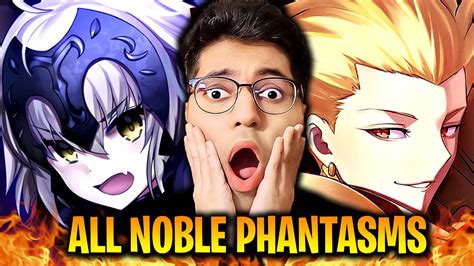 Reacting To Every Fate Extella Link Noble Phantasm Youtube