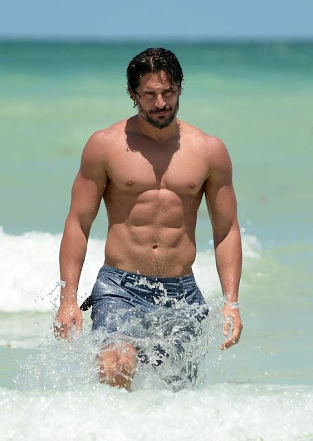 Shirtless Joe Manganiello Hits The Beach In Miami Oh Yes I Am