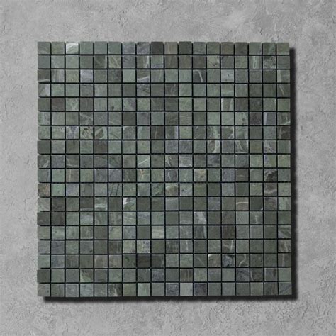 Verde Green Marble Mini Mosaic Tiles Fast Delivery Starel Stones