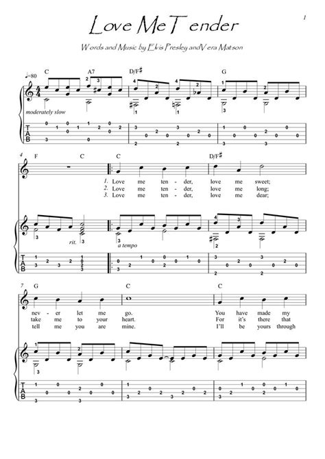 1 Romantic Song On Guitar With Chord Chart