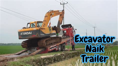 Excavator Naik Trailer Youtube