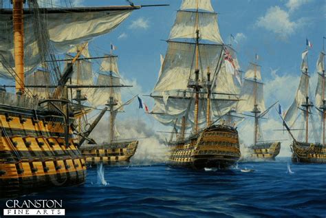 Nelsons Victory at Trafalgar by Anthony Saunders (XX)