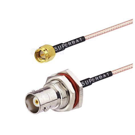 RF Coax SMA Male To BNC Female Connector Pigtail RG316 Extension Cable