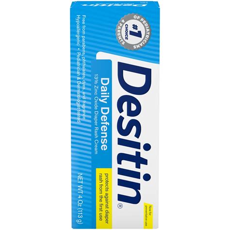 Desitin Daily Defence Creamy Diaper Rash Ointment 4oz 4 Oz Shipt