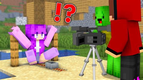 Jj And Mikey Found Zoey Secret In Minecraft Challenge Maizen Jj And