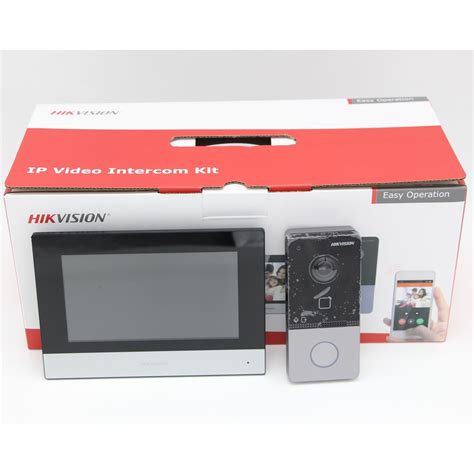 Hikvision Ip Video Intercom Kit Ds Kis P Lazada Ph