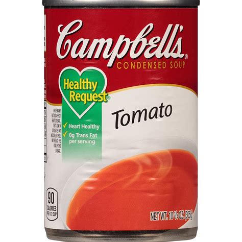 Campbells Healthy Request Condensed Soup Tomato 1075 Oz Pack Of 4