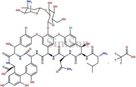 Vancomycin EP Impurity A Trifluoroacetic Acid Salt CAS No NA