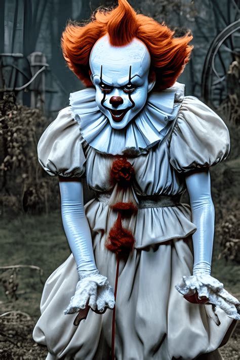 Pennywise Personagem De Filme De Terror 8k · Creative Fabrica