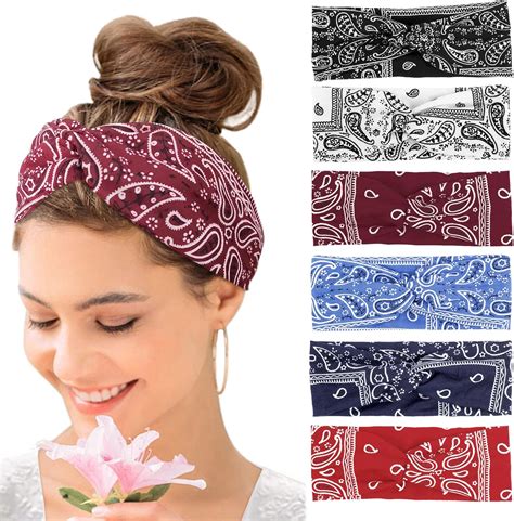 Kavya H Rband Kvinna Headband Boho Pannband Dam Hair Band For Women