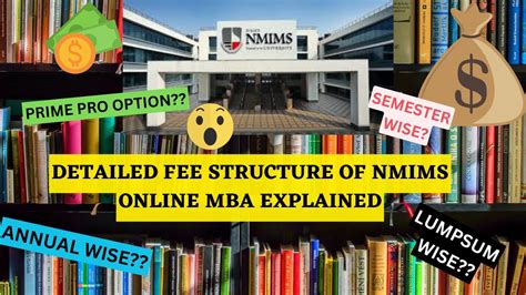 Detailed Admission Fee Structure Of Nmims Online Mba Explained Prime