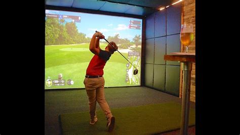 Simulator Golf At Back Nine Golf In Otley Youtube