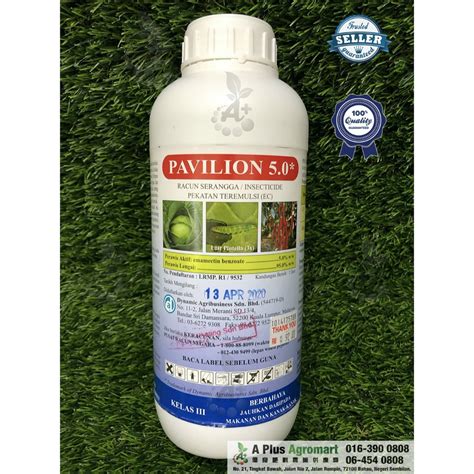 Racun Serangga Emamectin Benzoate Pavilion Liter Lazada