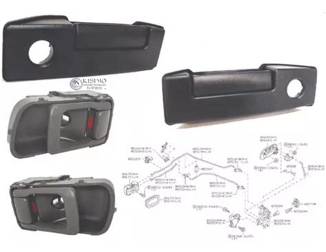 Kit Manijas Interiores Y Exteriores Nissan Urvan 2 4l 02 13