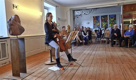 Musik Zwischen Skulpturen Zell Im Wiesental Badische Zeitung