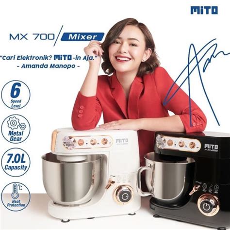 Jual Stand Mixer Mito MX 700 7 Liter Mixer Mito Maxi 700 Mixer Jumbo