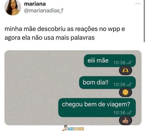 Quando sua mãe descobre uma nova função do WPP Aziume Blog de humor