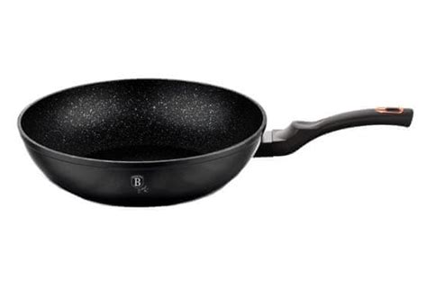 Berlingerhaus Panvica WOK s mramorovým povrchom 28 cm Black Rose