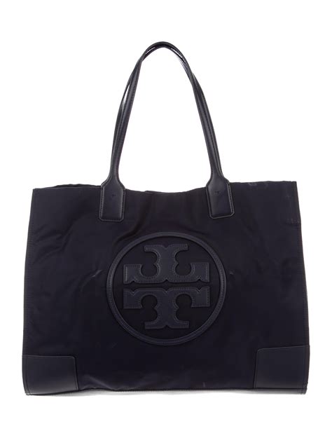 Tory Burch Large Leather Trimmed Ella Tote Handbags Wto The